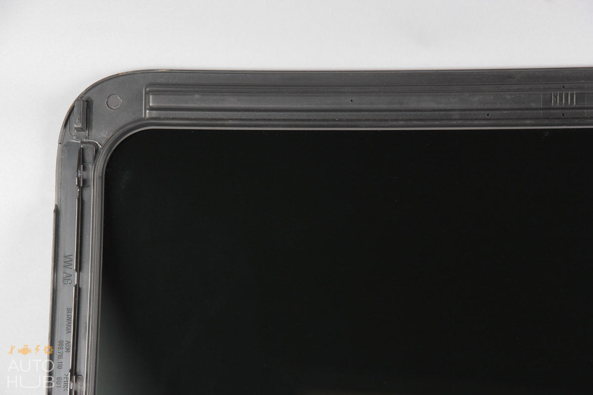 07-15 Audi Q7 4L Front Pano Sunroof Sun Roof Glass 4L0877055D OEM - photo 7