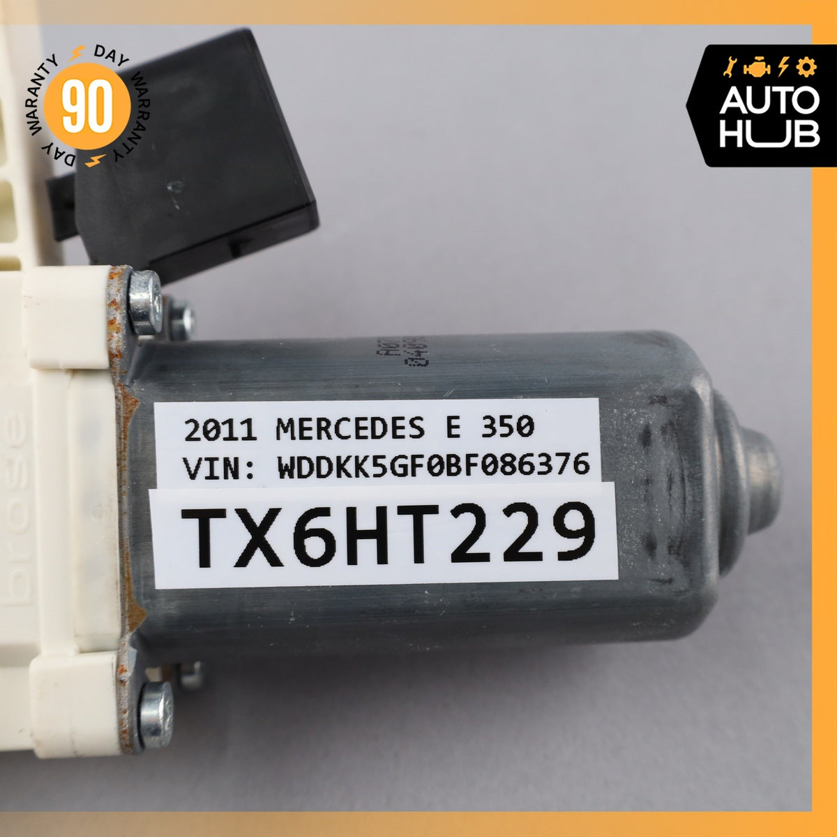 10-17 Mercedes W207 E350 E400 Coupe Window Regulator Motor Left Side OEM - photo 11