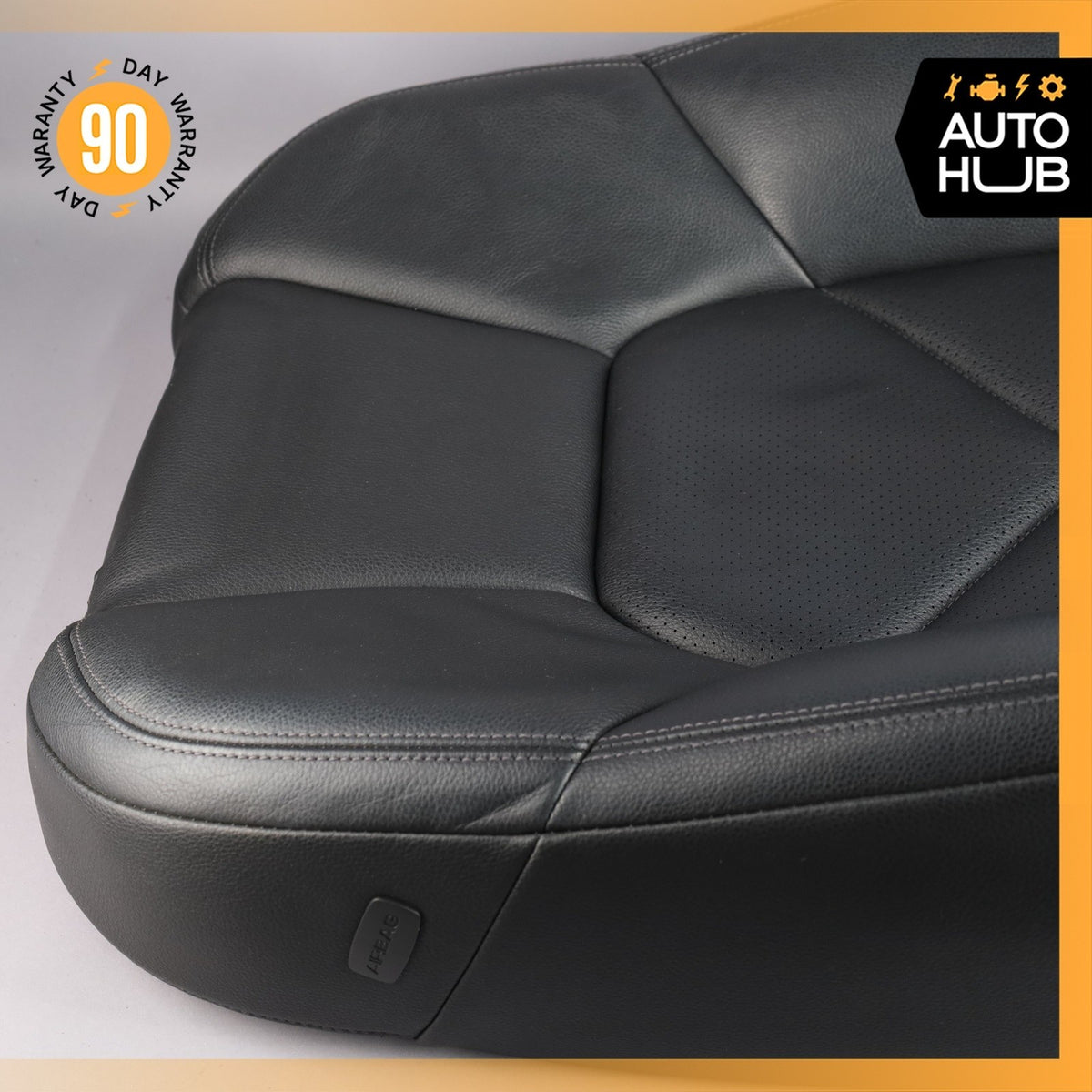 11-18 Porsche Cayenne 958 Front Right Side Seat Upper Cushion Black OEM - photo 7