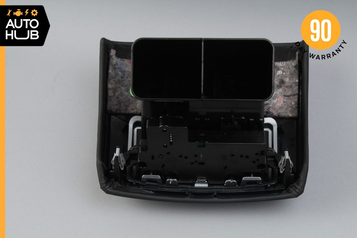 07-14 Mercedes W216 CL600 CL65 Center Console Rear AC Vent Trim Exclusive Black - photo 10