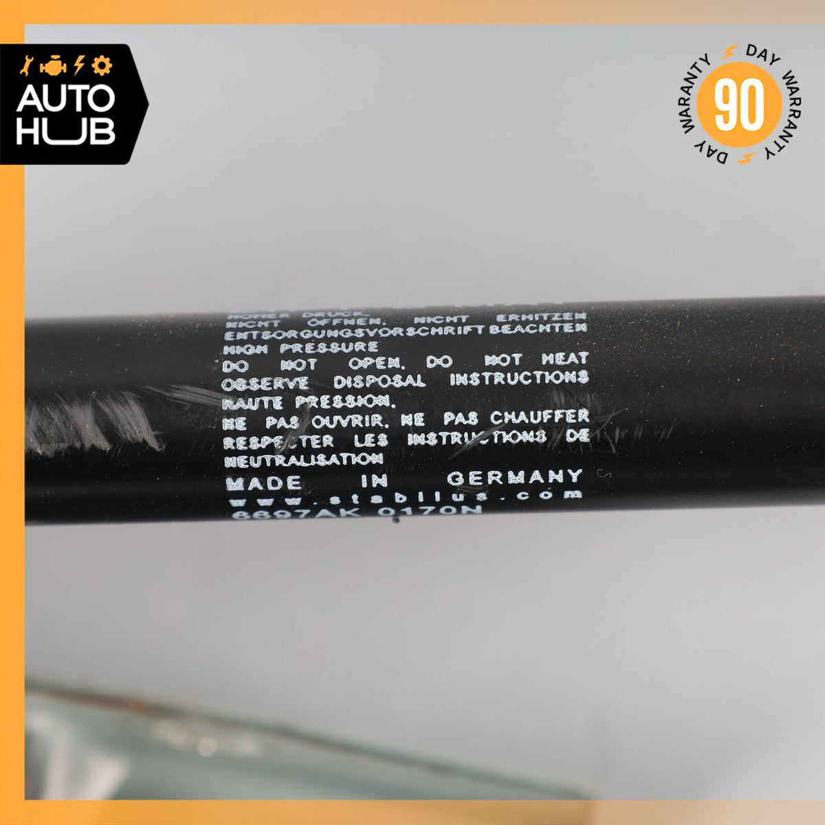 00-04 Aston Martin DB7 Convertible Trunk Lid Shock Lift Support Strut Left 20k - photo 11
