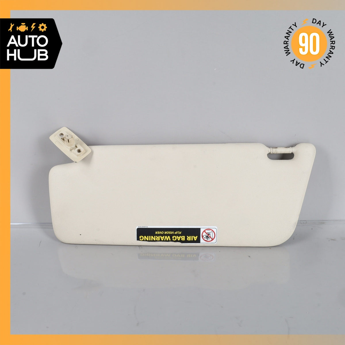 03-09 Mercedes W209 CLK500 CLK550 Convertible Right Side Sun Visor Sunvisor OEM - photo 7