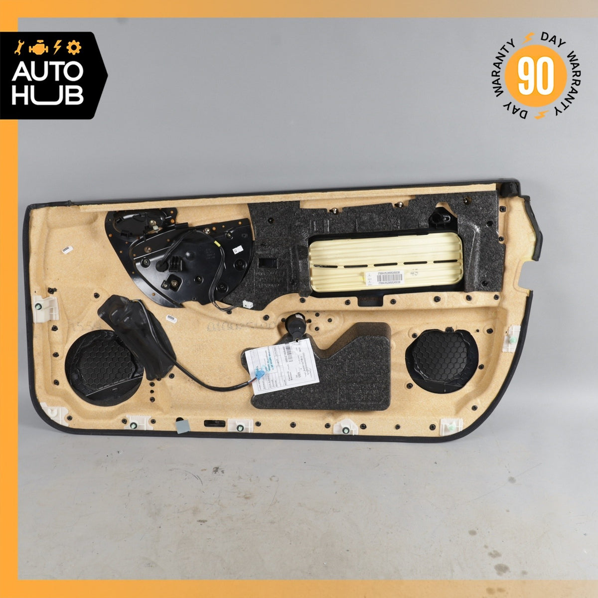 06-09 Mercedes W209 CLK350 CLK500 Door Panel Front Left Side Black OEM - photo 13