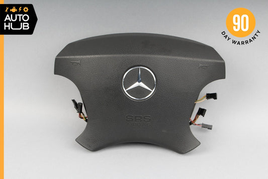 00-06 Mercedes W215 CL55 AMG CL500 Steering Wheel Air Bag Black 2204602498 OEM - photo 1