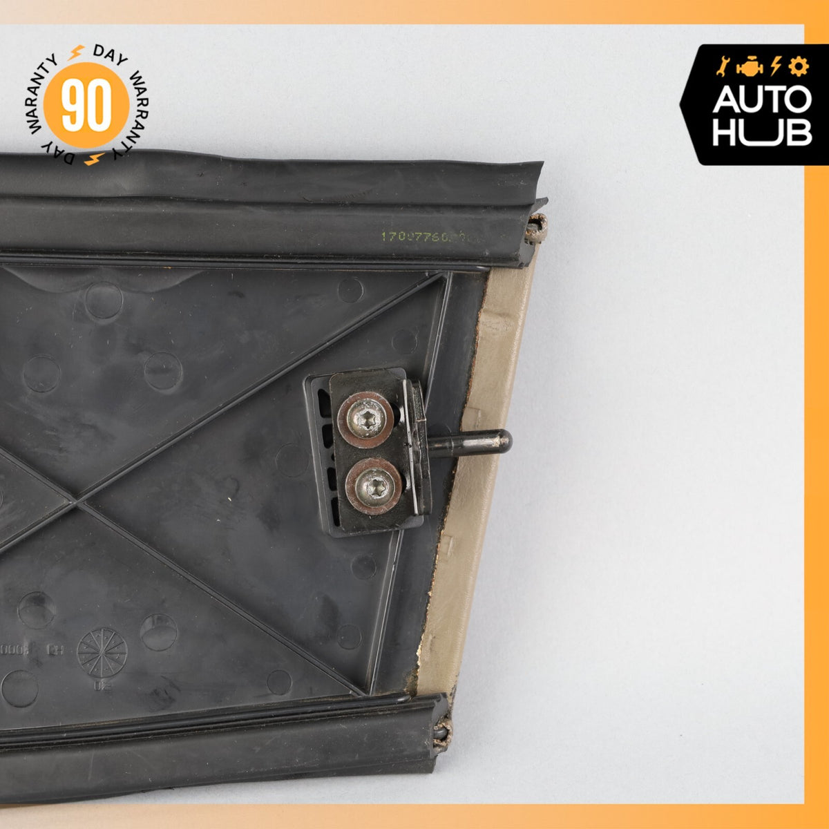 04-09 Cadillac XLR Left Driver Side Hard Top Hinge Cover Flap Trim Beige OEM - photo 9