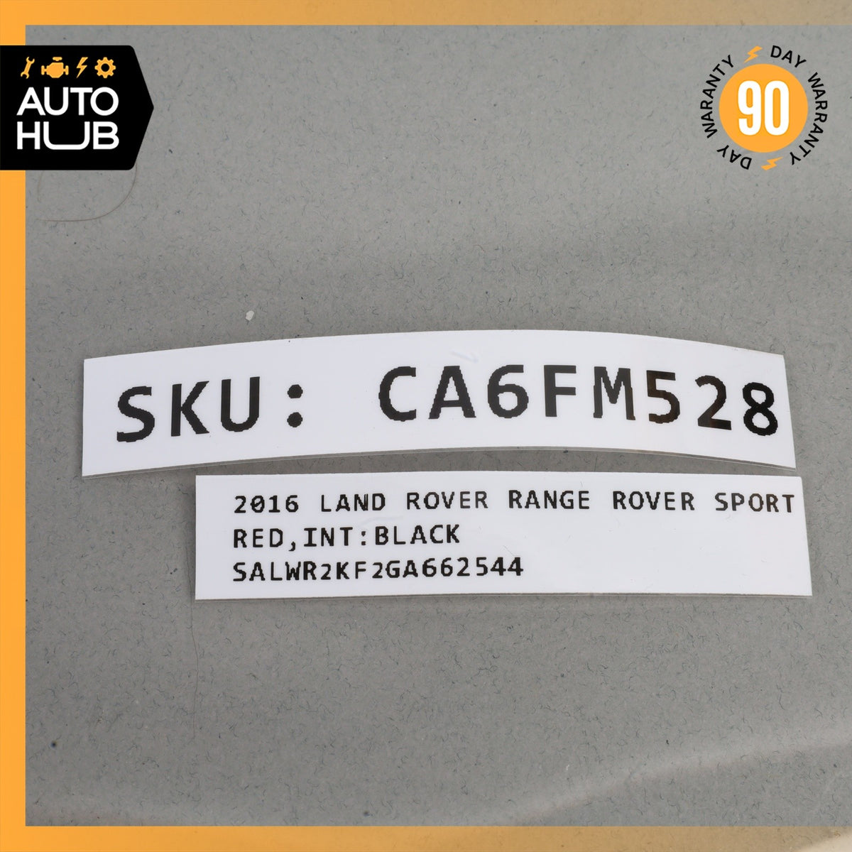 14-17 Range Rover Sport L494 Right Passenger Side Seat Occupancy Sensor Mat OEM - photo 13