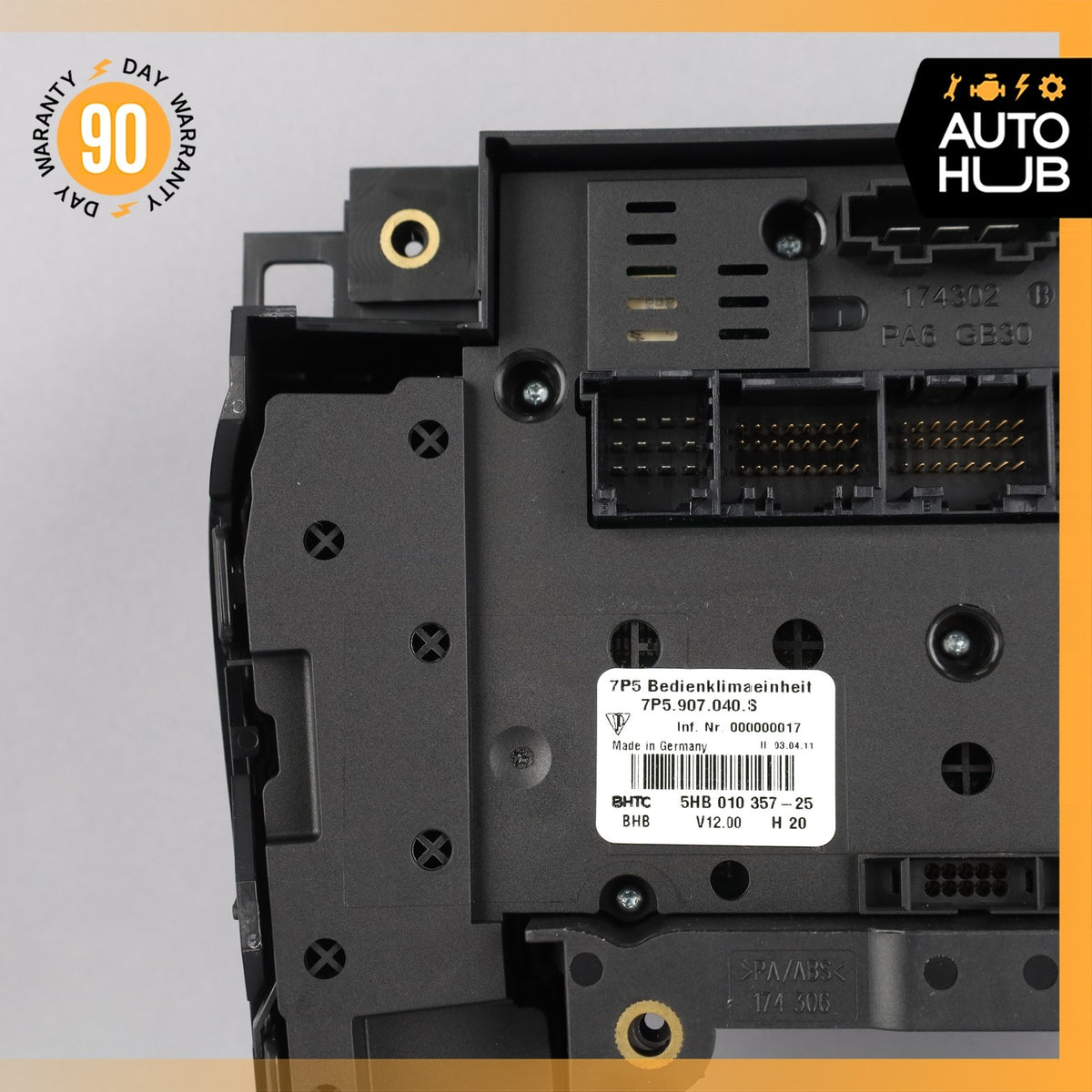 11-12 Porsche Cayenne 958 Center Console Multifunction Switch Control OEM - photo 17