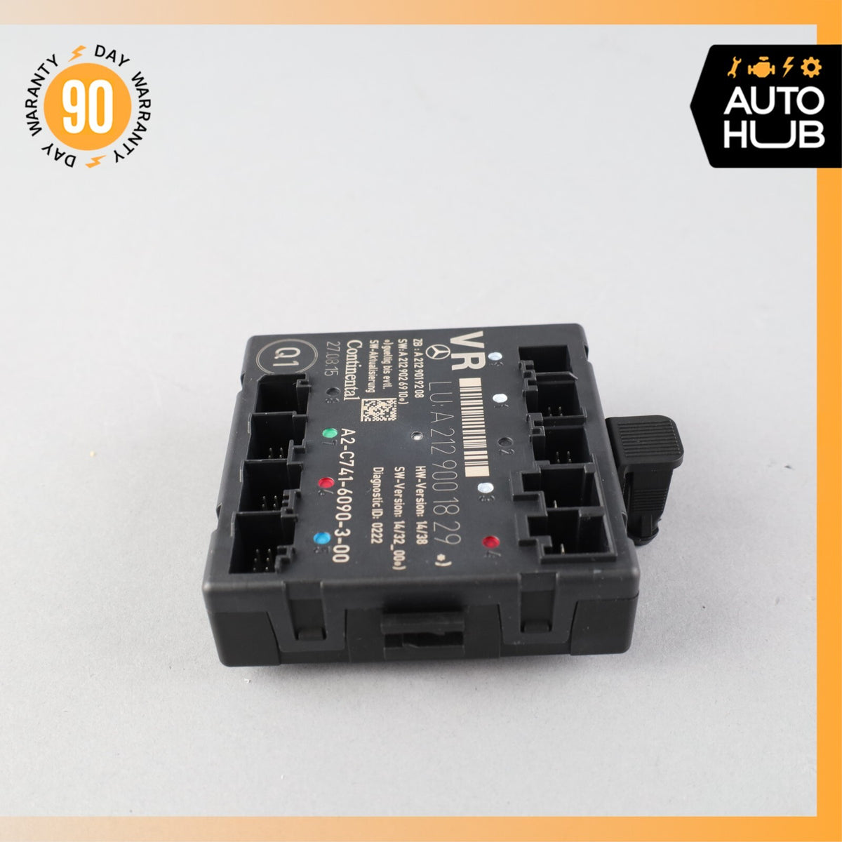 08-17 Mercedes W212 E350 SLK250 Front Right Side Door Control Module OEM 20k - photo 2