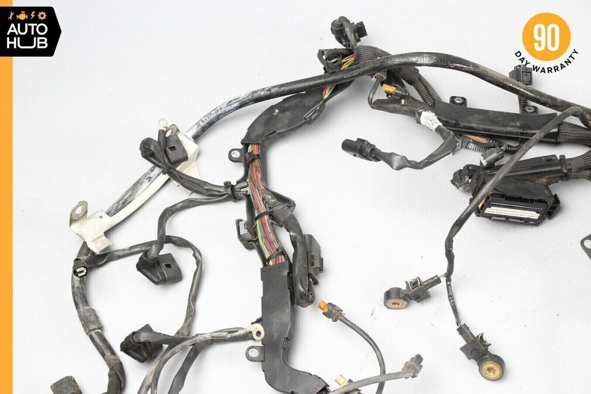 07-11 Mercedes W221 S550 CL550 M273 5.5L RWD Engine Motor Cable Wire Harness OEM - photo 8