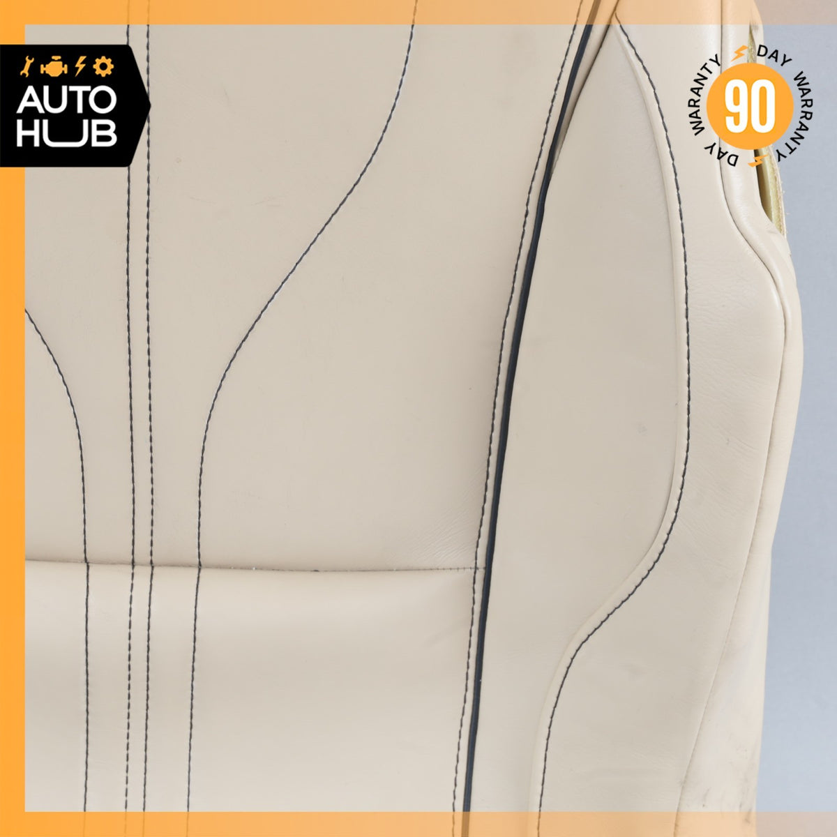 13-15 Aston Martin DB9 Front Left Side Bottom Lower Seat Cushion Beige OEM 22k - photo 4