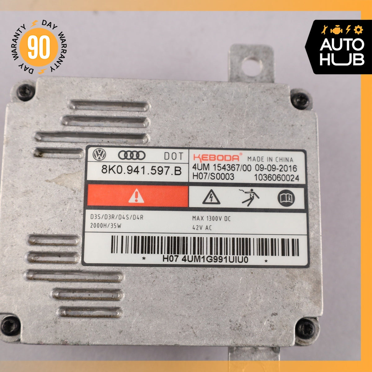 Audi 8R Q5 Left or Right Xenon HID Headlight Light Lamp Module OEM 74k - photo 9