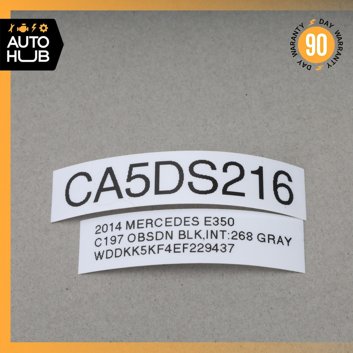 11-17 Mercedes W207 E350 E550 E400 Convertible Rear Left Side Flap Black OEM - photo 10