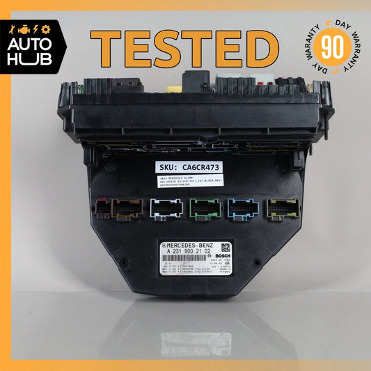 10-20 Mercedes R231 SL550 E350 SLK350 Front Under Hood Fuse Box Module OEM - photo 1