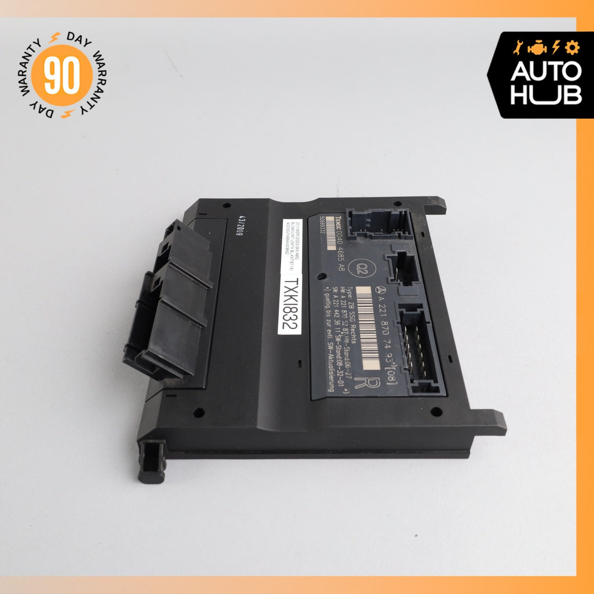 07-13 Mercedes W221 S63 AMG S550 Front Right Side Under Seat Control Unit OEM - photo 2