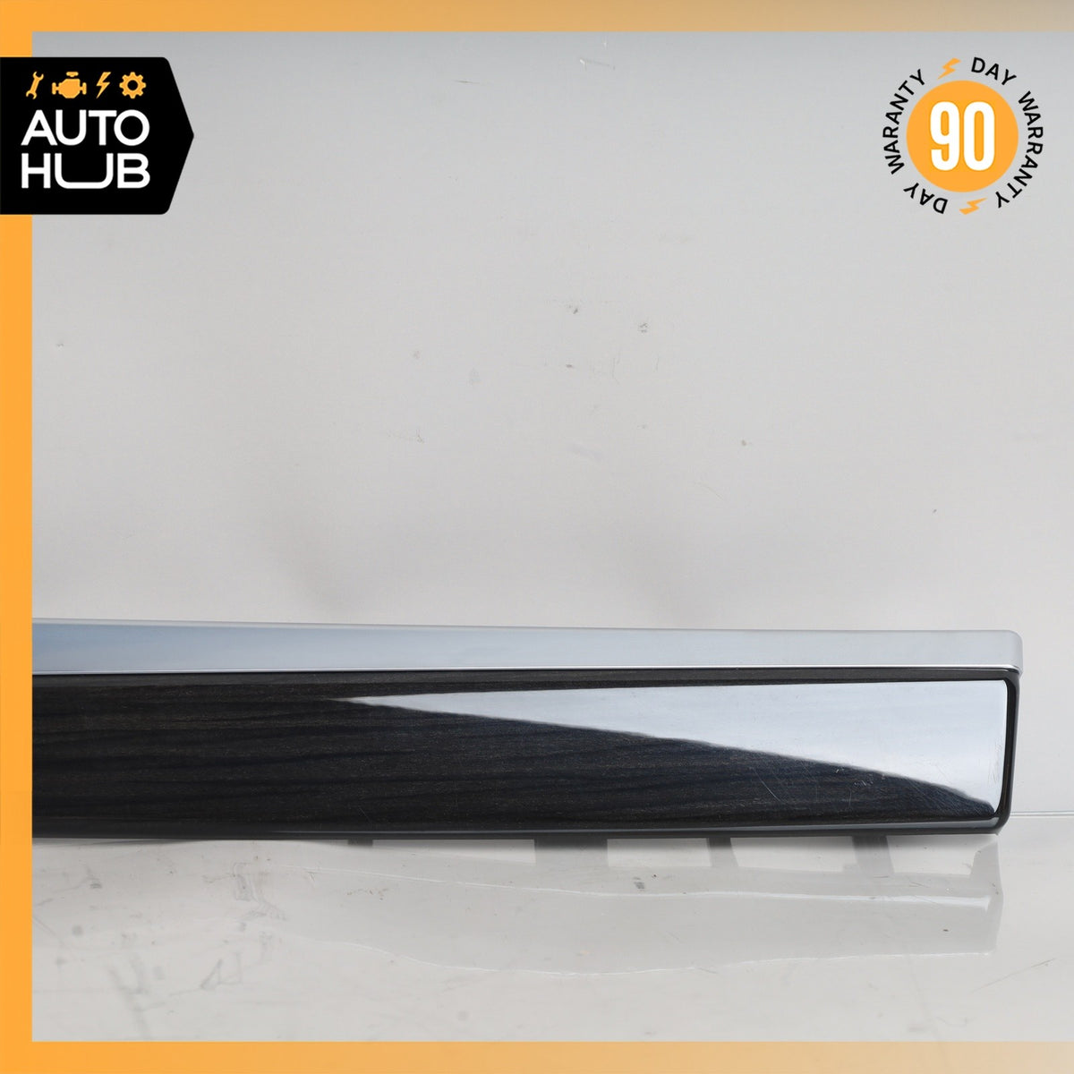 11-16 BMW F10 550i 535i Rear Right Door Trim Panel Wood OEM - photo 2