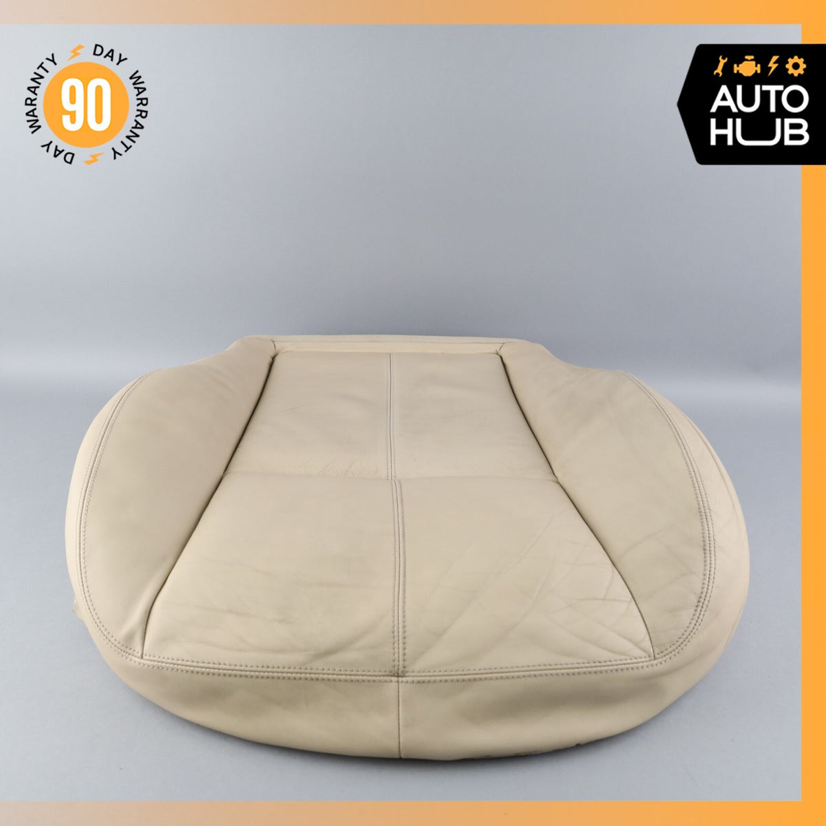 07-09 Mercedes W221 S550 S450 Front Left Side Lower Seat Cushion Nappa OEM - photo 15