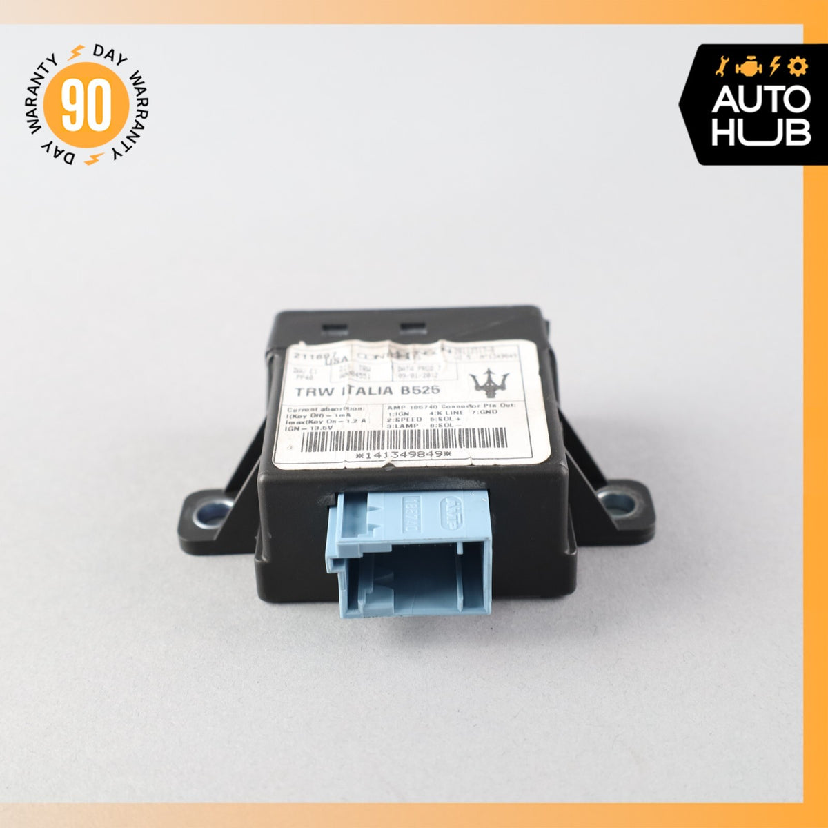 03-13 Maserati Quattroporte Power Steering Chassis Control Module Unit OEM 68k - photo 6