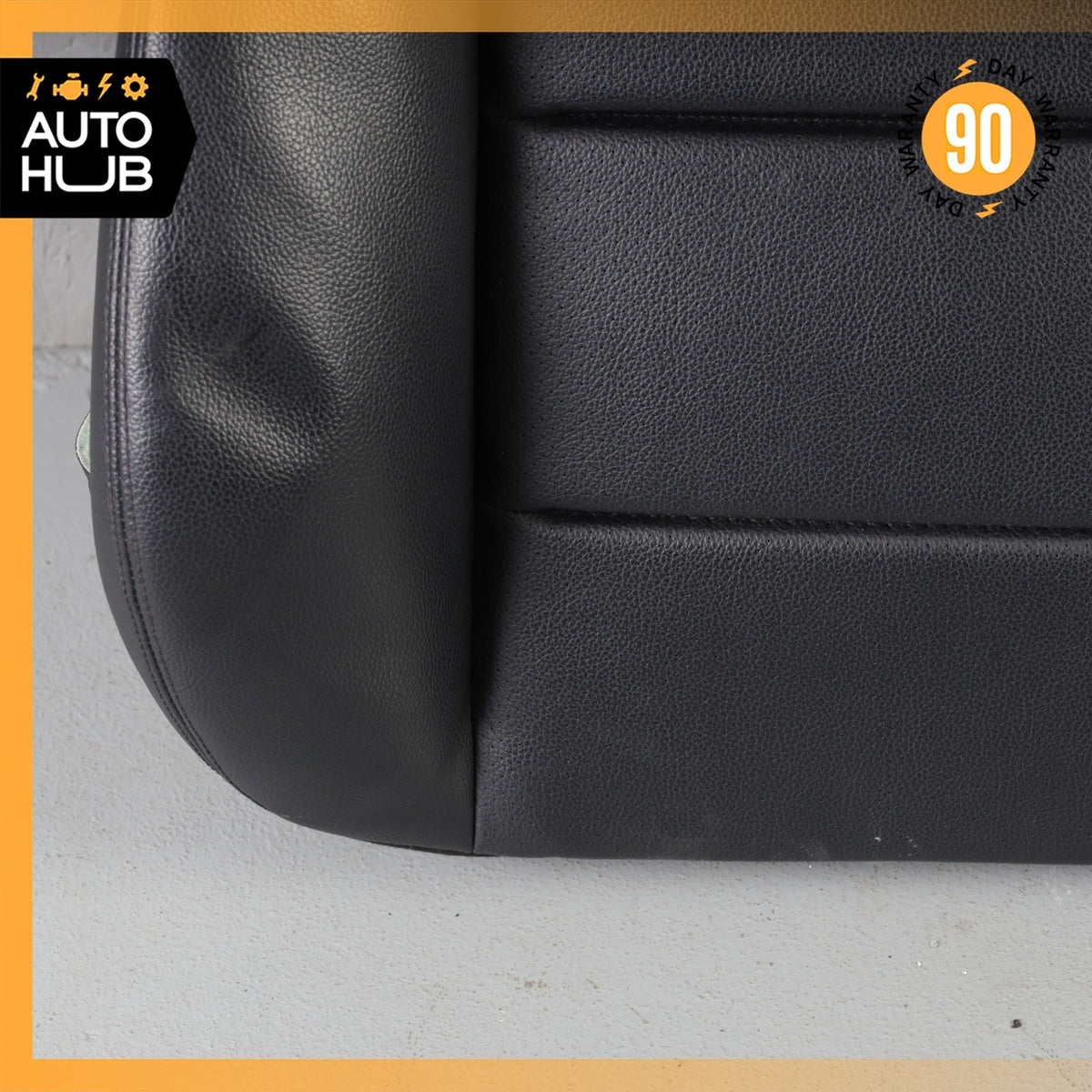 10-13 Mercedes W212 E350 E400 Front Right Seat Cushion Top Upper Black OEM - photo 5