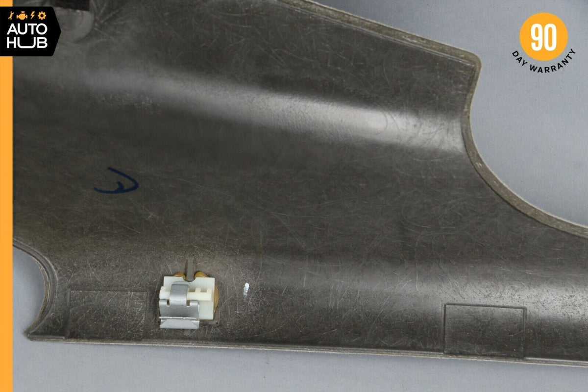 03-12 Mercedes R230 SL55 SL500 Right Top C Pillar Column Cover Trim Suede OEM - photo 10