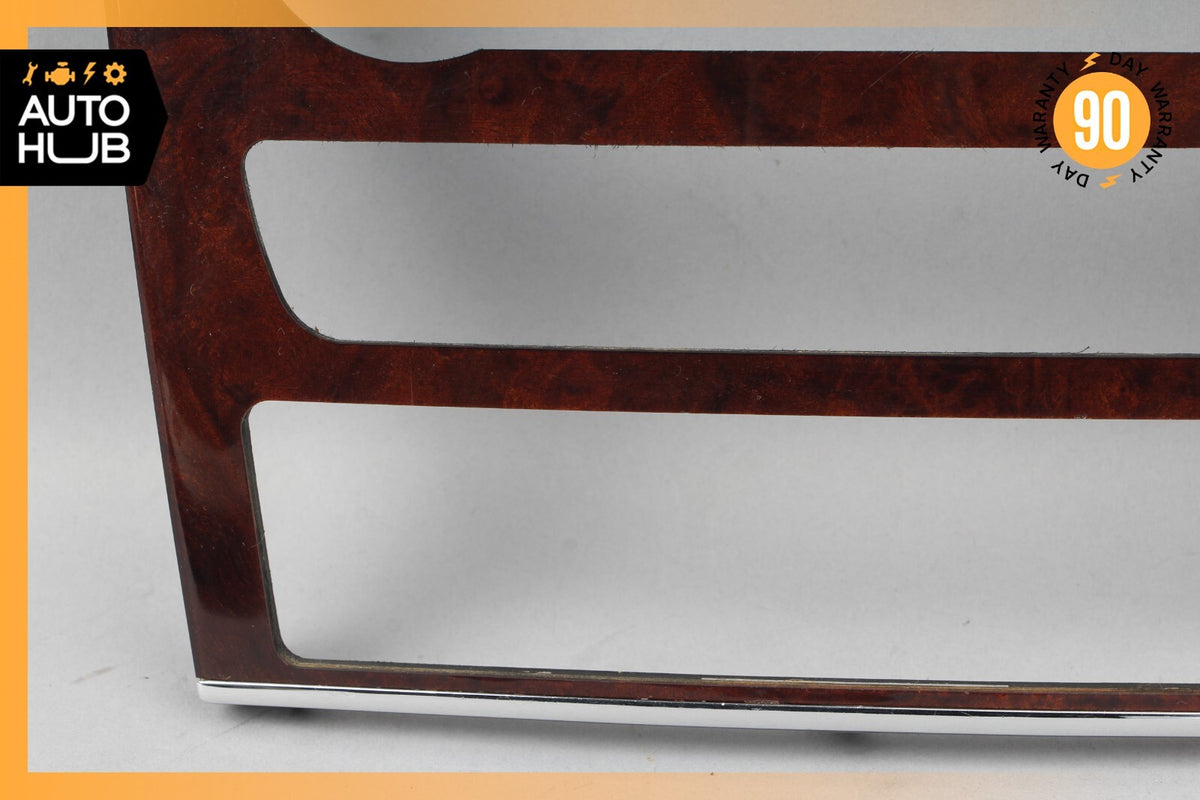 06-12 Mercedes X164 GL550 ML500 ML550 Center Console Control Trim Bezel Wood OEM - photo 4