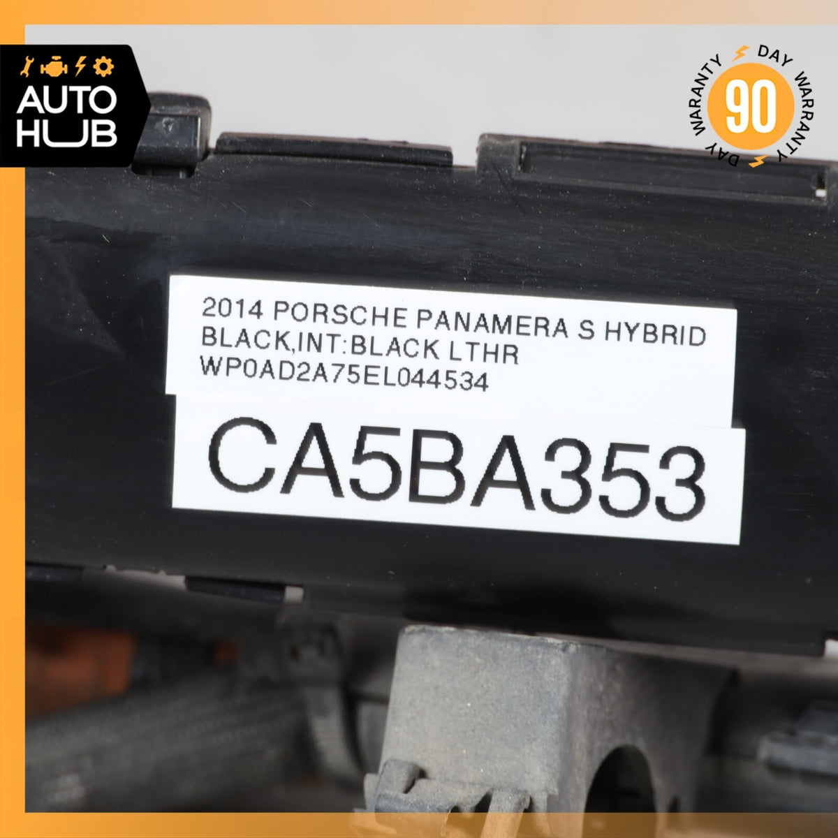 Porsche Panamera S E-Hybrid 970 HV Battery Charging Cable Wire Harness OEM 70k - photo 19