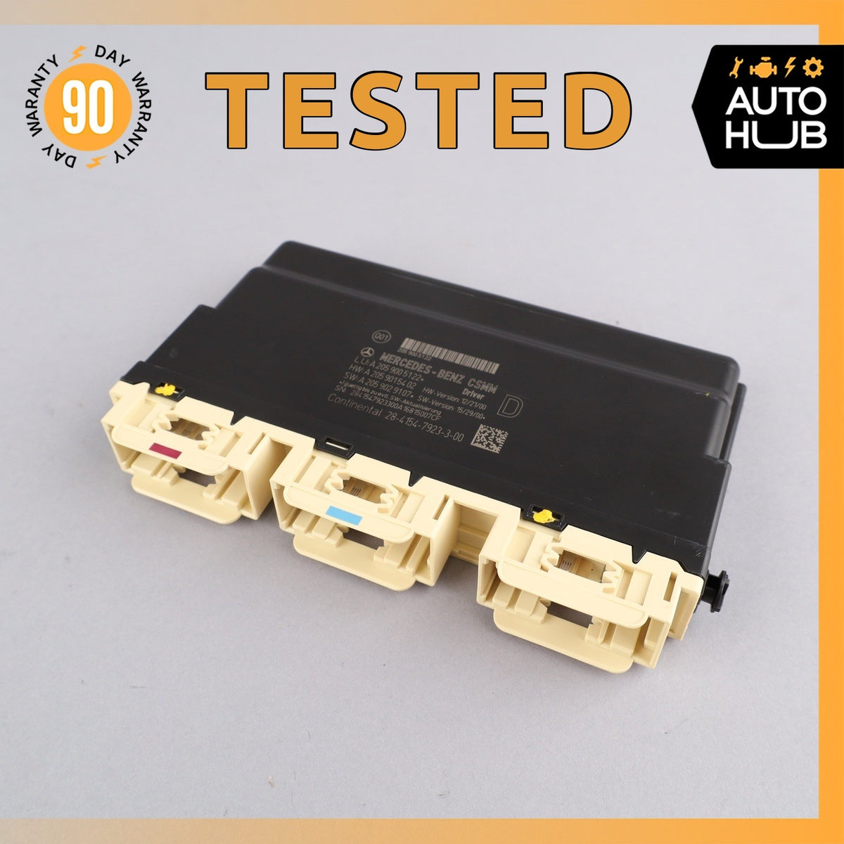 15-23 Mercedes W205 C43 AMG C300 Front Left Seat Control Module OEM - photo 1