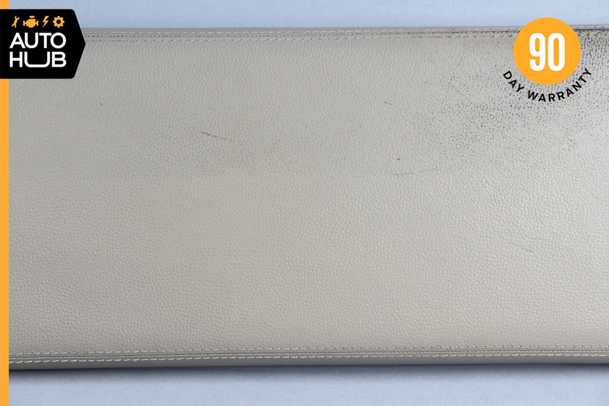 03-06 Mercedes R230 SL500 SL55 Center Console Arm Rest Armrest Cover Beige OEM - photo 4