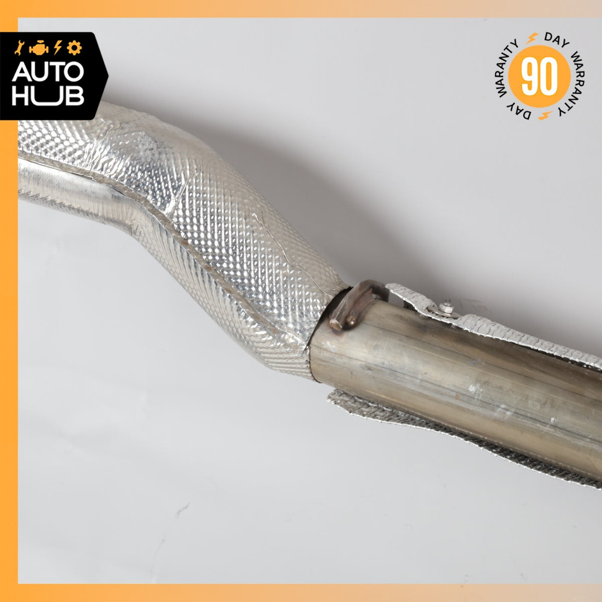 18-23 Aston Martin DB11 4.0L V8 Engine Center Exhaust Cross Pipe OEM - photo 9