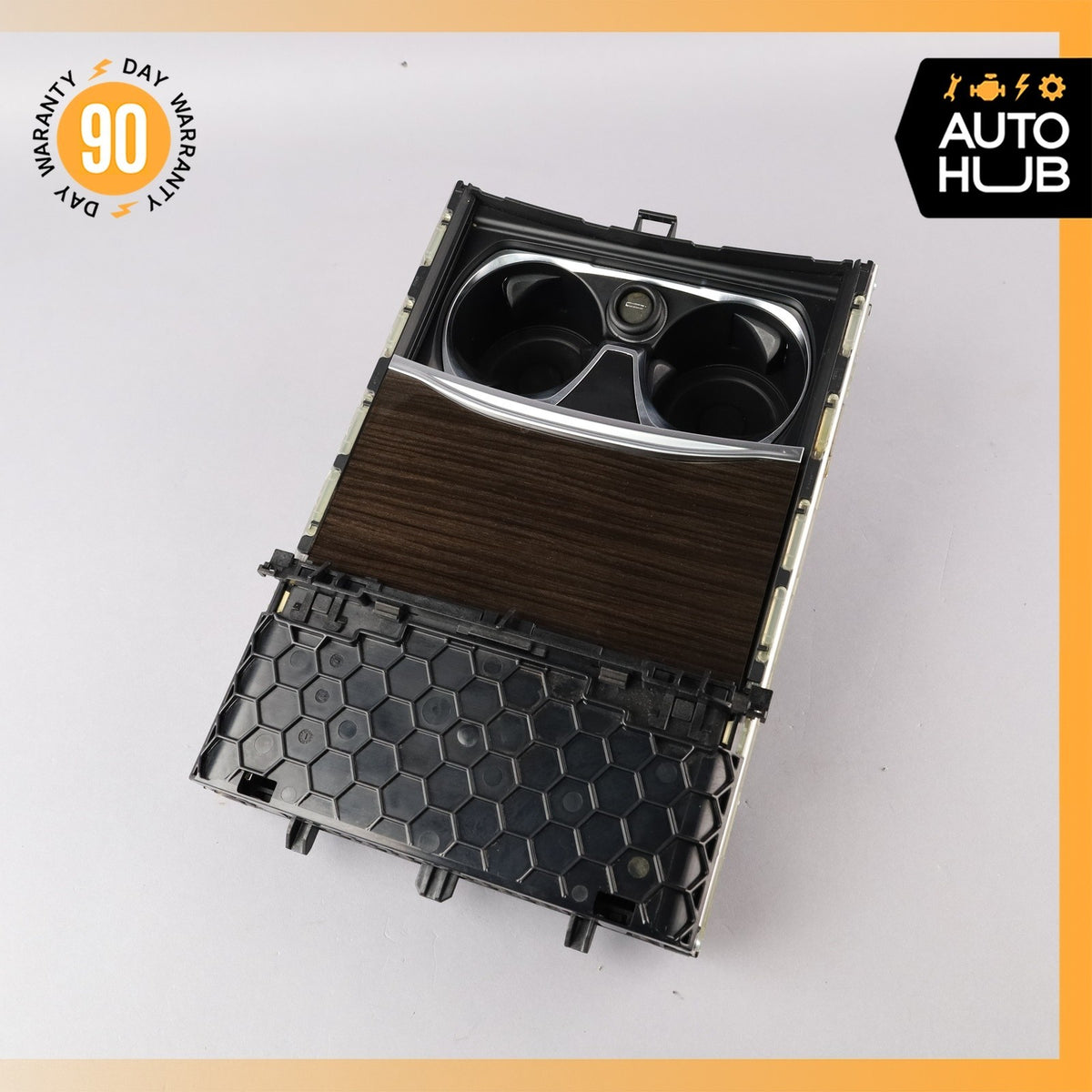 BMW G12 750Li Front Center Console Cup Holder Storage Compartment OEM - photo 1