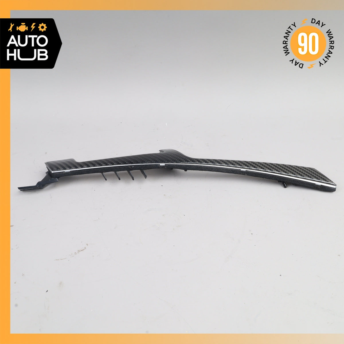 17-22 Infinity Q60 Right Side Center Console Upper Molding Trim Cover OEM 71k - photo 9