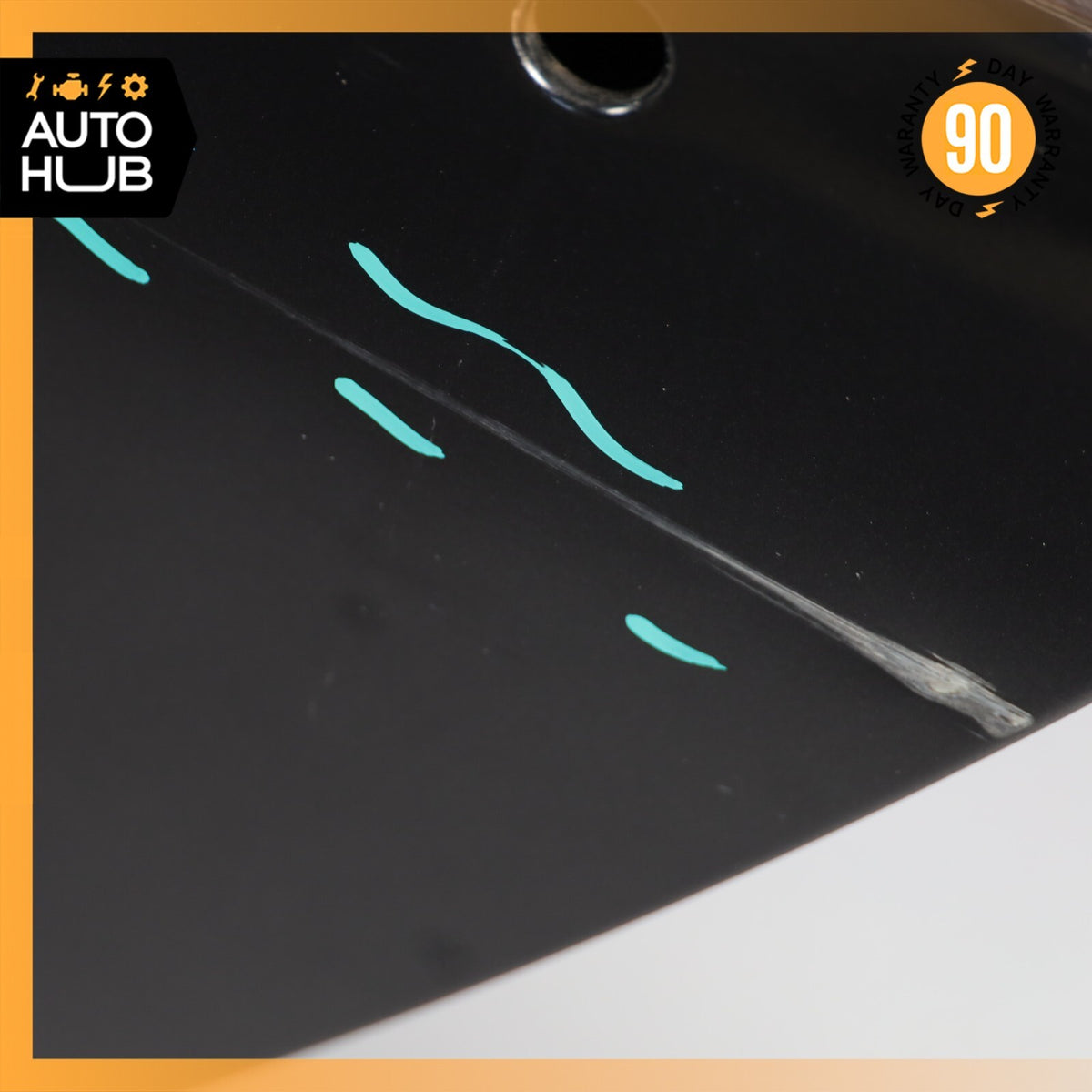 08-14 Maserati GranTurismo M145 Left Side Door Shell Frame Panel Black OEM 61k - photo 16
