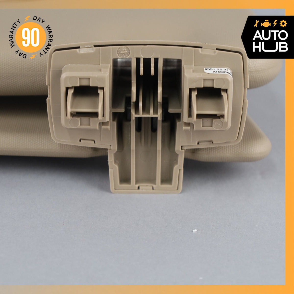 12-19 Mercedes W166 ML350 Sun Visor Sunvisor Right Passenger Side Beige OEM - photo 15