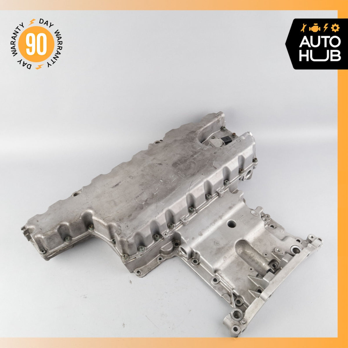 03-18 Bentley Continental GTC 6.0L Engine Lower & Upper Oil Pan OEM 52k - photo 2