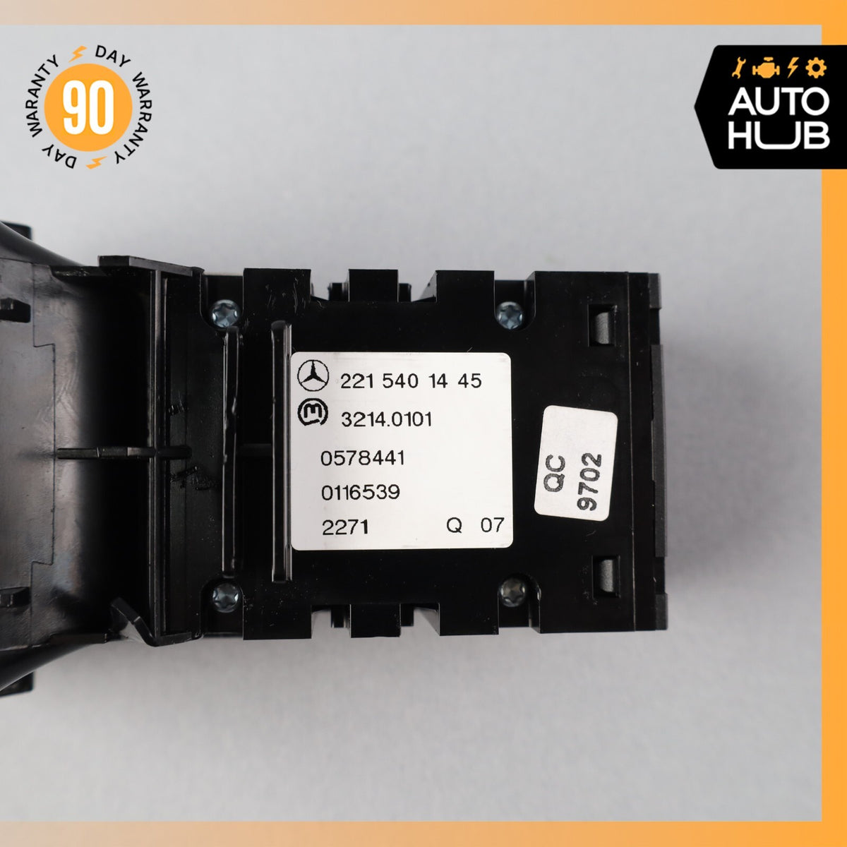 07-14 Mercedes W221 S550 CL550 Electronic Parking Button Switch 2215401445 OEM - photo 8