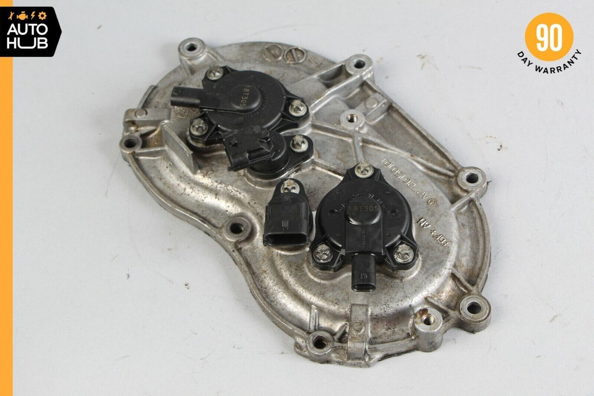 Mercedes W204 C350 S550 E350 Front Right Engine Timing Chain Cover Plate OEM - photo 4