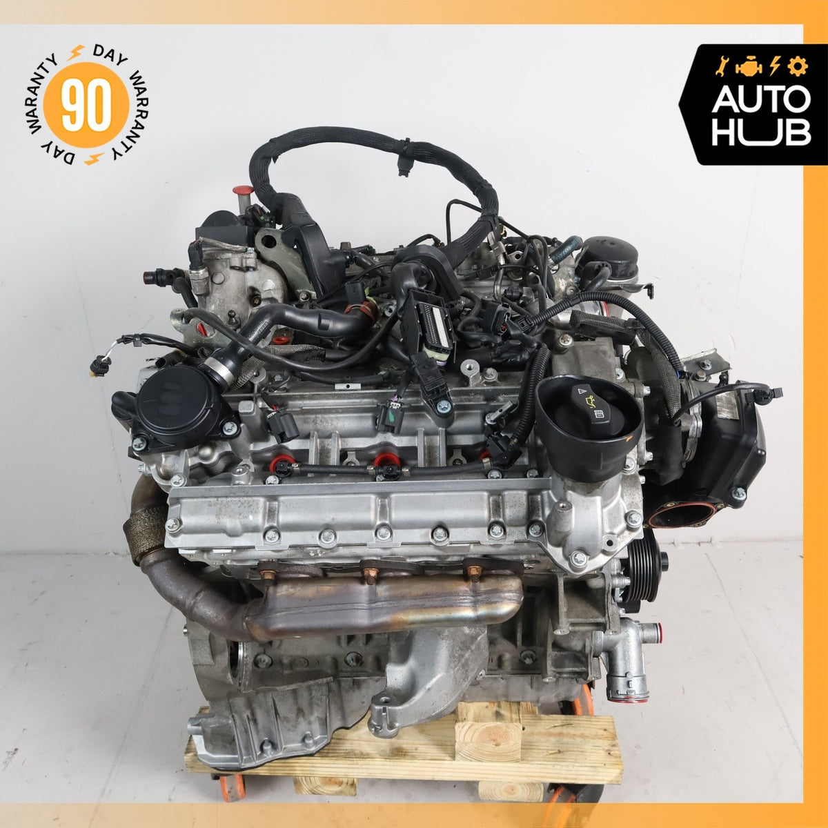 07-13 Mercedes W211 E320 ML350 GL320 3.0L V6 BlueTEC Diesel Engine Motor OEM - photo 4