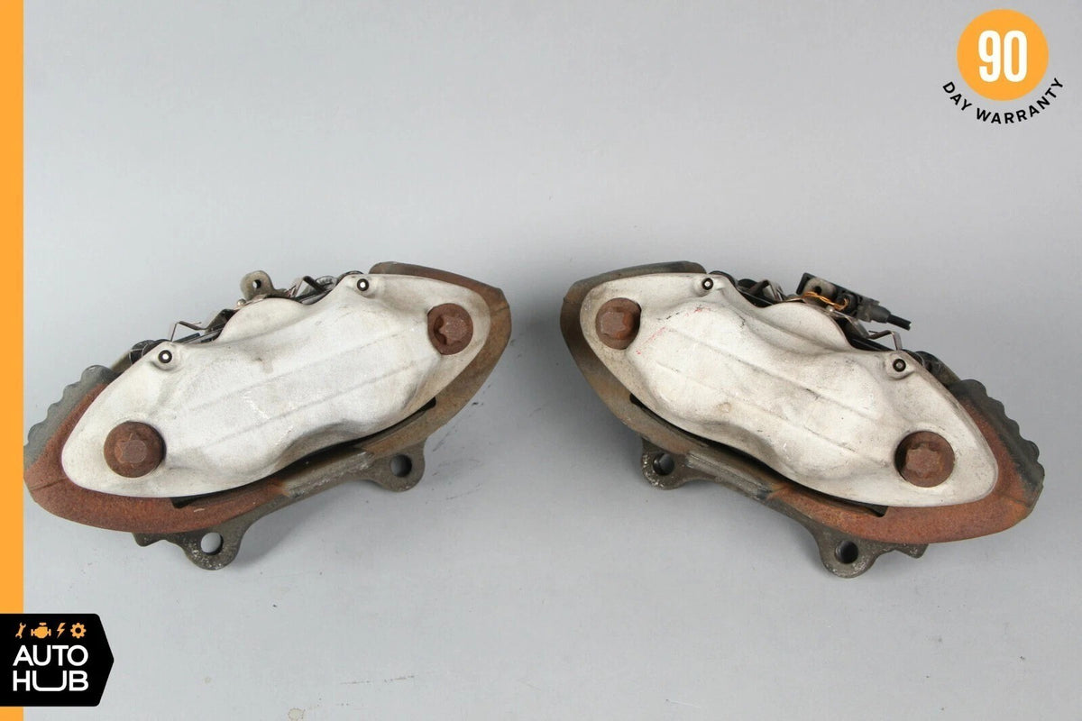 07-14 Mercedes W216 CL550 S550 4Matic Front Left & Right Brake Calipers Set OEM - photo 1