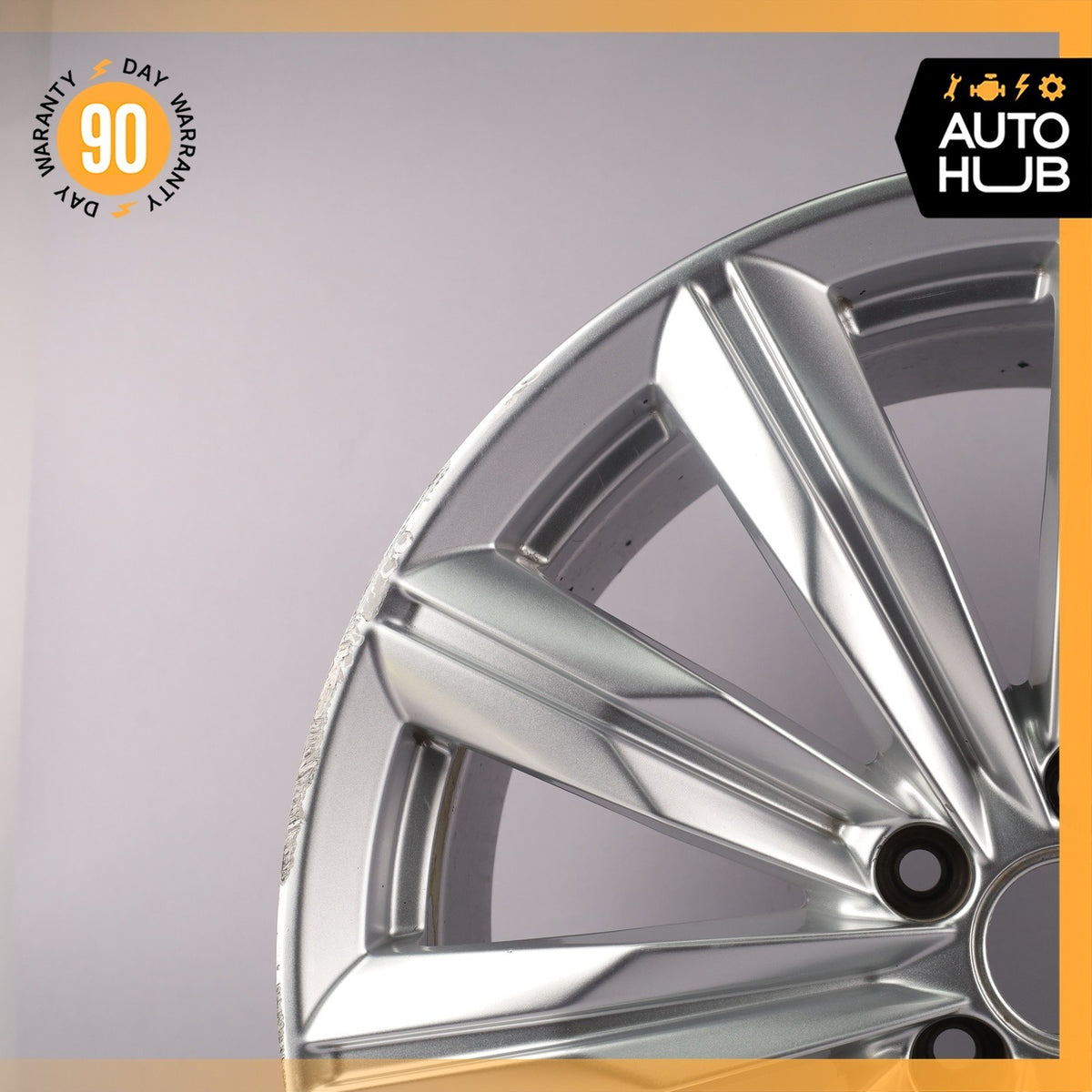 Audi D4 A8 A8L 9 x 20 20" Wheel Rim Galvanic Silver 4H0601025CH OEM - photo 3