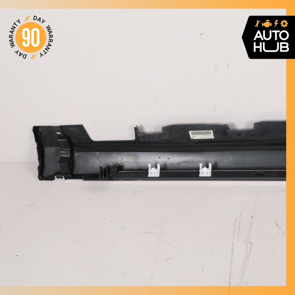11-18 Audi D4 A8L Left Driver Side Rocker Panel Side Skirt Black OEM 80k - photo 12