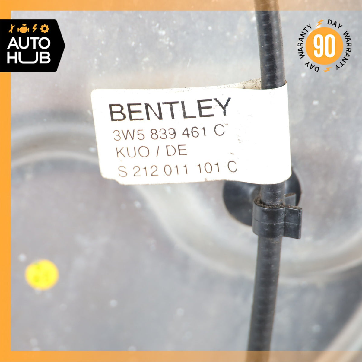 06-13 Bentley Continental Flying Spur Rear Left Door Window Regulator OEM 80k - photo 16