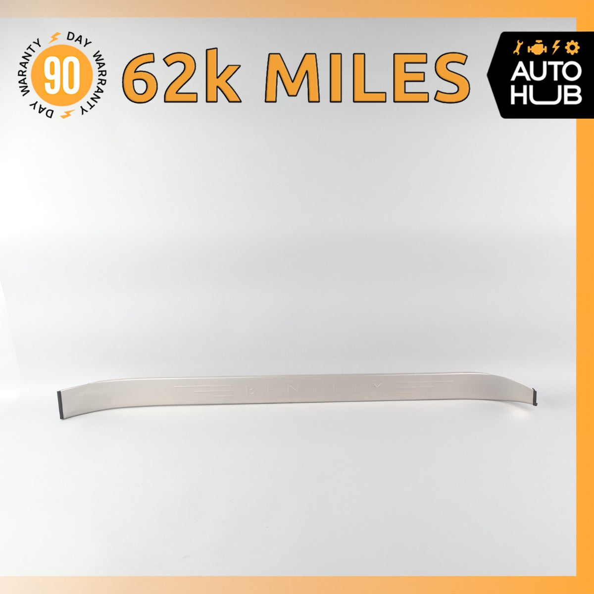 07-16 Bentley Continental GTC Right Passenger Side Outer Door Step Sill OEM 62k - photo 1
