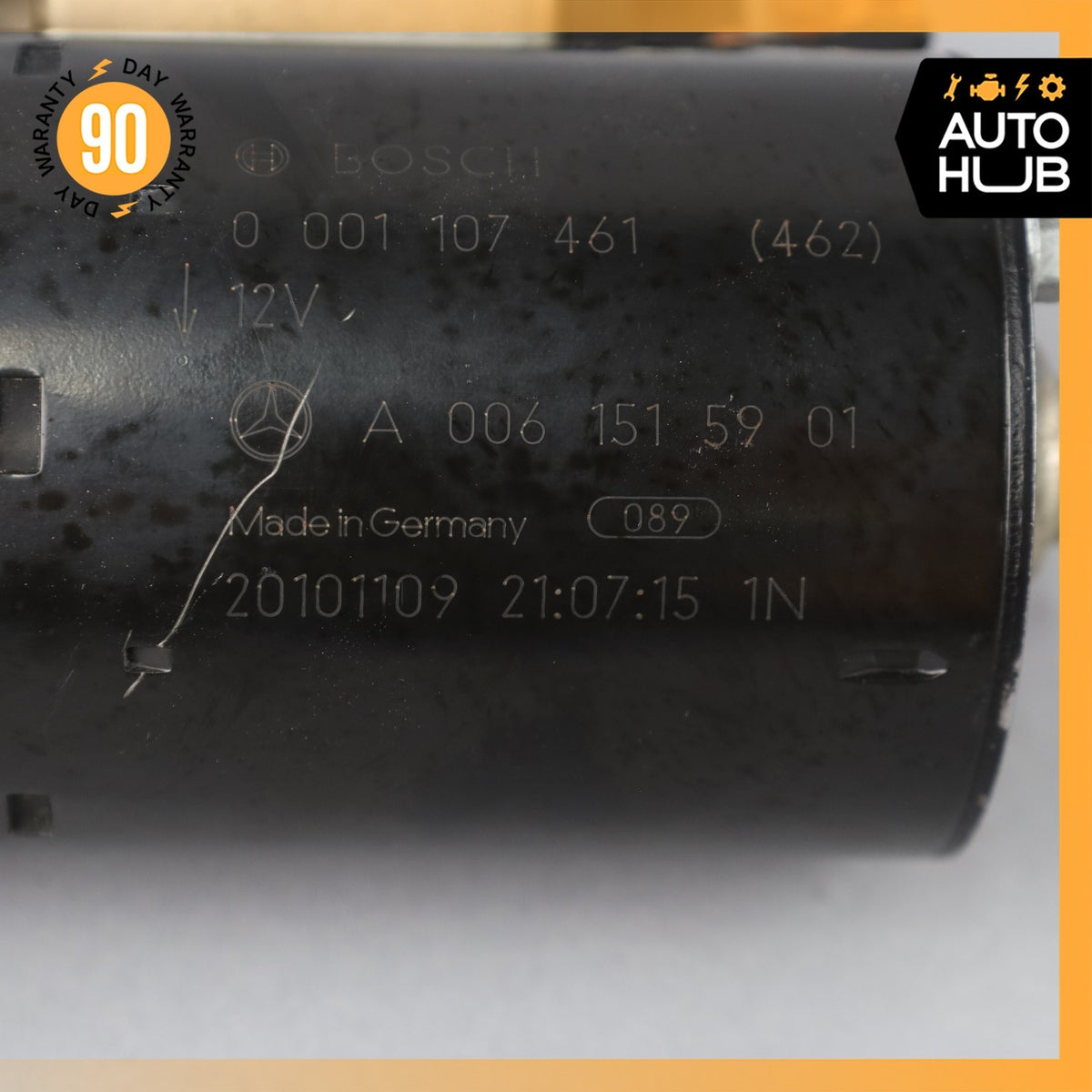 07-13 Mercedes W207 E350 SL550 CLS550 C350 Engine Motor Starter 0061515901 OEM - photo 11