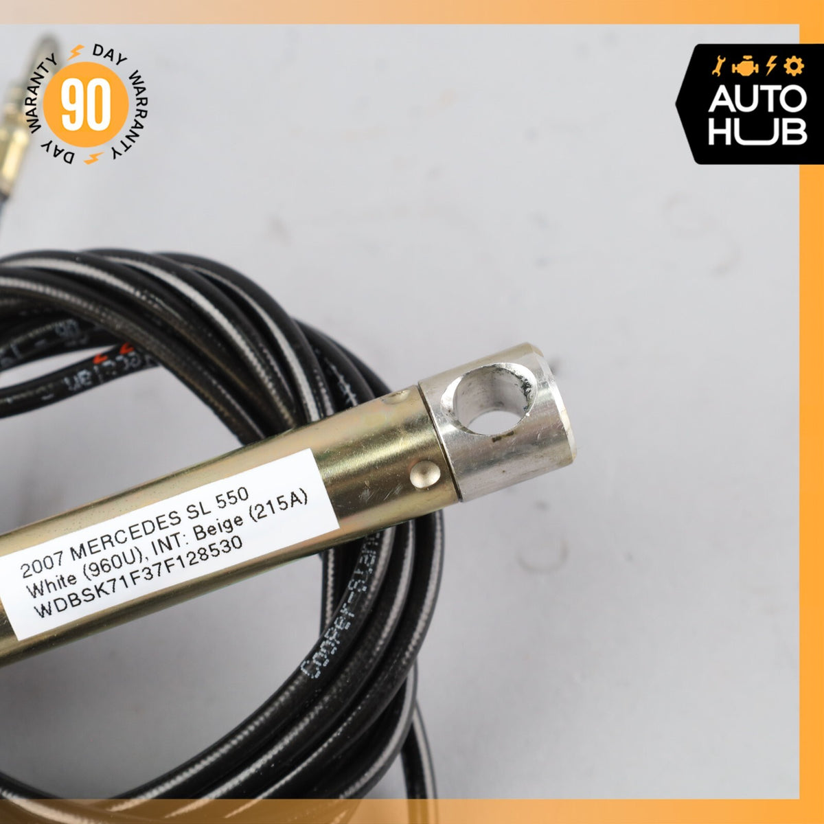 Mercedes R230 SL550 SL55 AMG Convertible Top Right Side Load Assist Cylinder OEM - photo 4