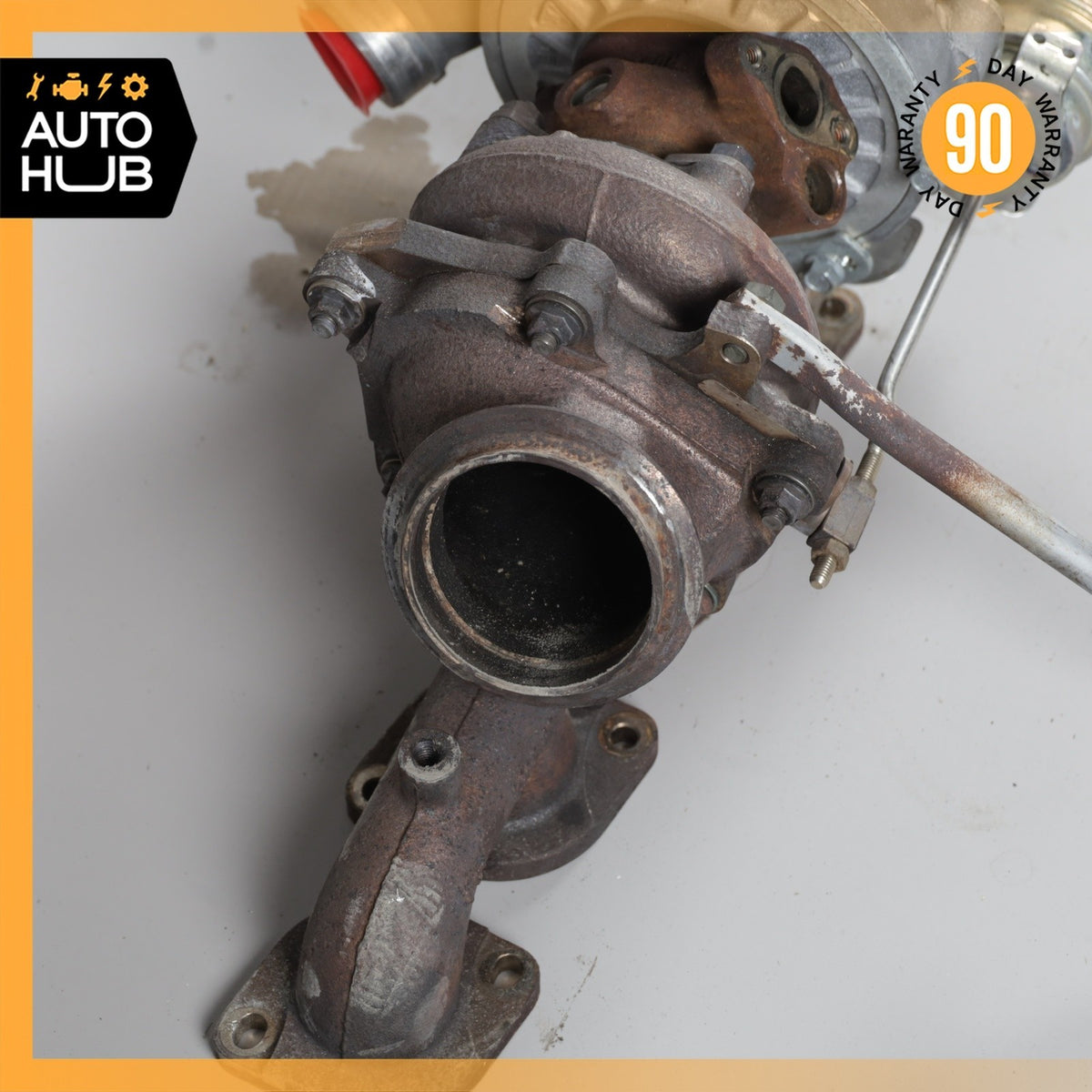 03-17 Mercedes W221 S600 SL600 M275 Turbocharger Turbo Manifold Right Side OEM - photo 14