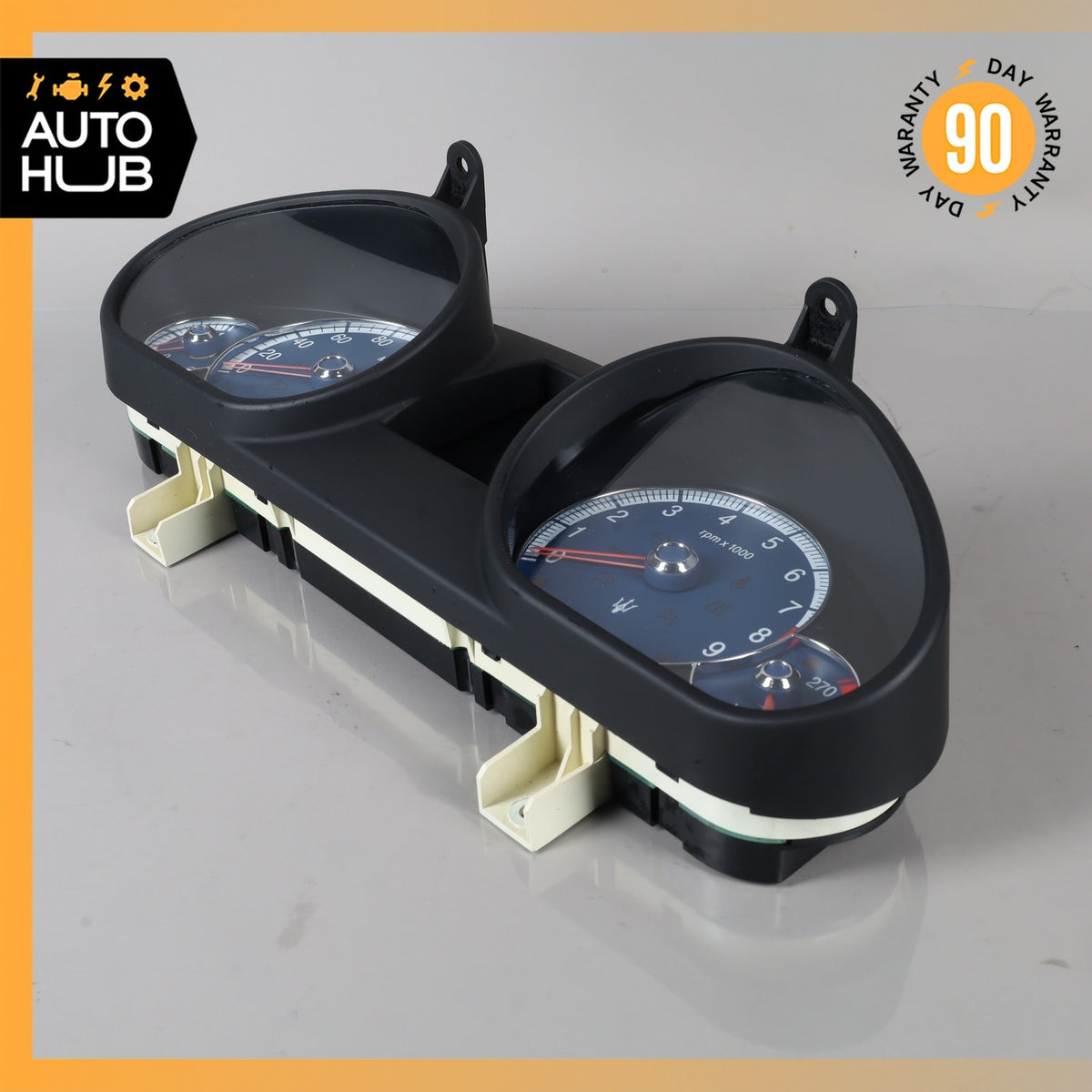04-08 Maserati Quattroporte M139 4.2L Instrument Cluster Speedometer OEM 84k - photo 7