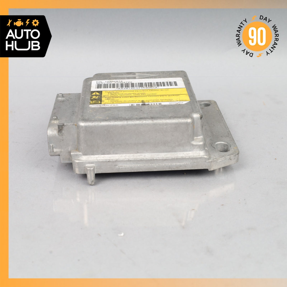 2005 Chevrolet Corvette C6 Airbag Air Bag Sensor SRS Control Module OEM - photo 7