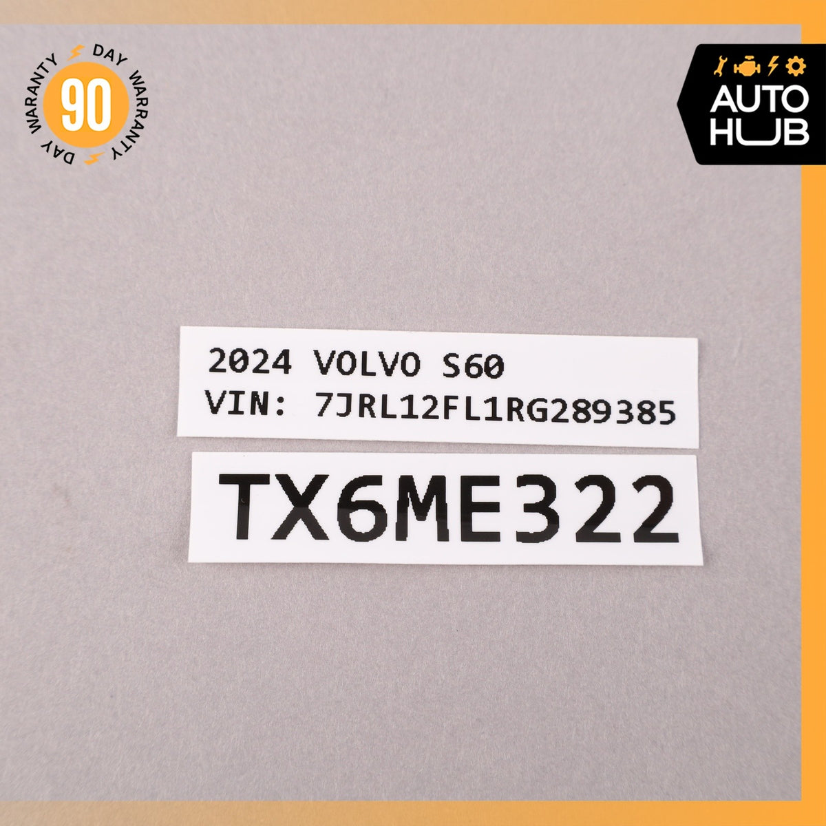 19-25 Volvo S60 Overhead Dome Light Lamp OEM 60k - photo 14
