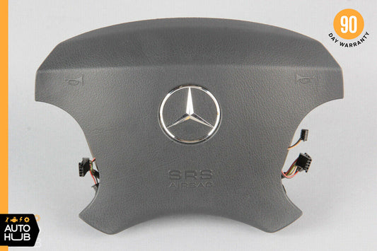 00-06 Mercedes W215 CL500 S500 S55 AMG Steering Wheel Air Bag Airbag Black OEM - photo 1