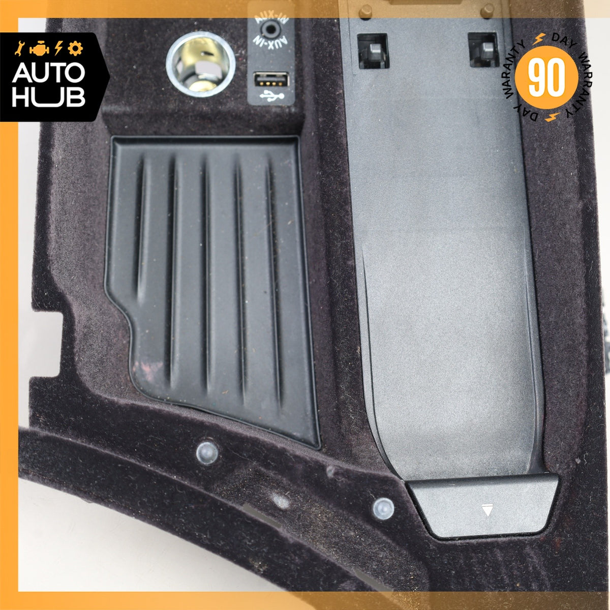 11-13 BMW F10 ActiveHybrid 5 Front Center Console Armrest Storage Tray OEM - photo 5