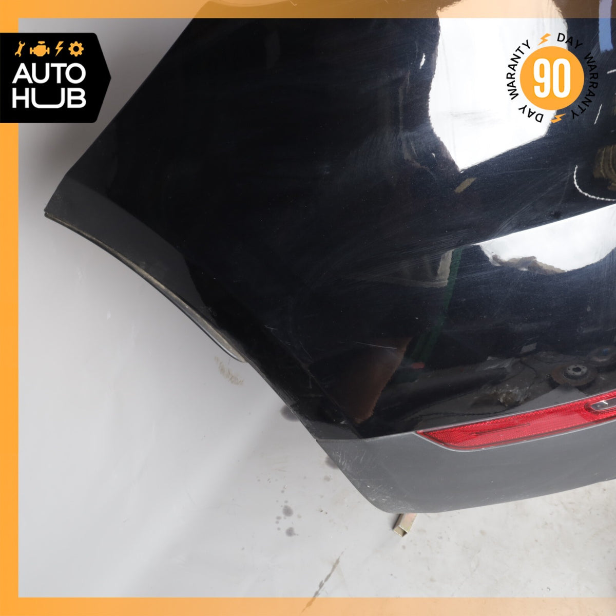 15-18 Porsche Macan S 95B Rear Bumper Cover Assembly Black OEM - photo 7